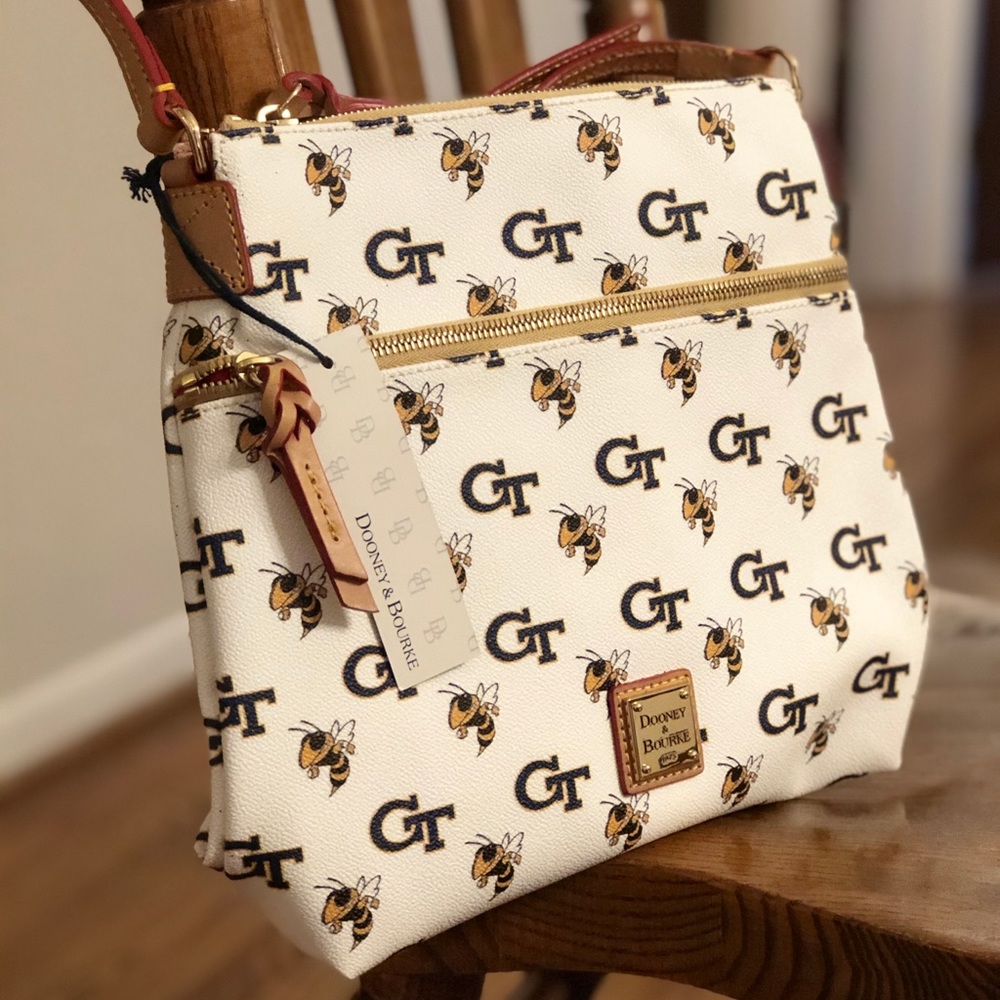Dooney and Bourke Georgia Tech Leather Purse